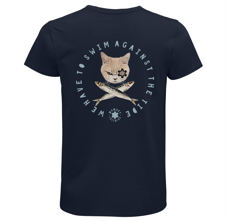 AGAINST THE TIDE CAMISETA