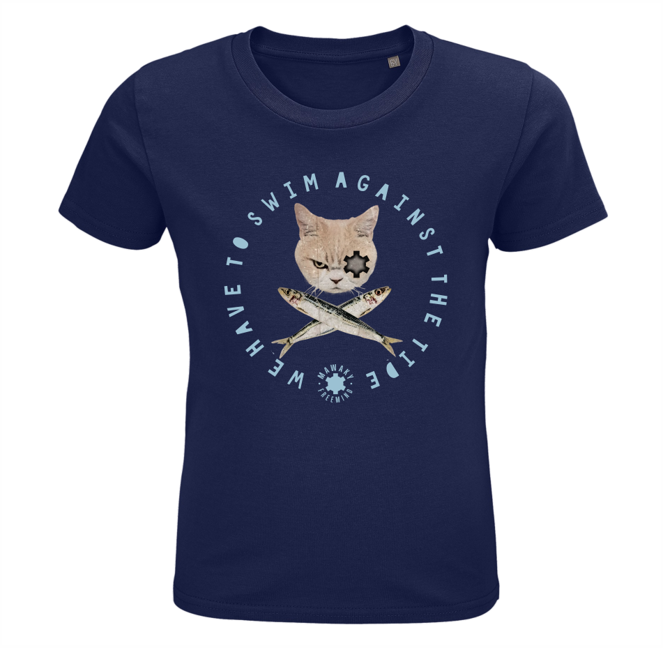 AGAINST THE TIDE CAMISETA