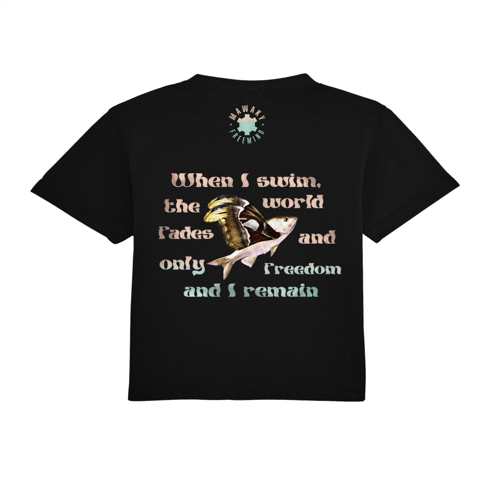 WHEN I SWIM CAMISETA