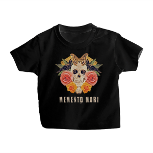 MEMENTO MORI CAMISETA NEGRA