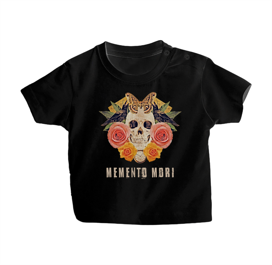 MEMENTO MORI CAMISETA NEGRA