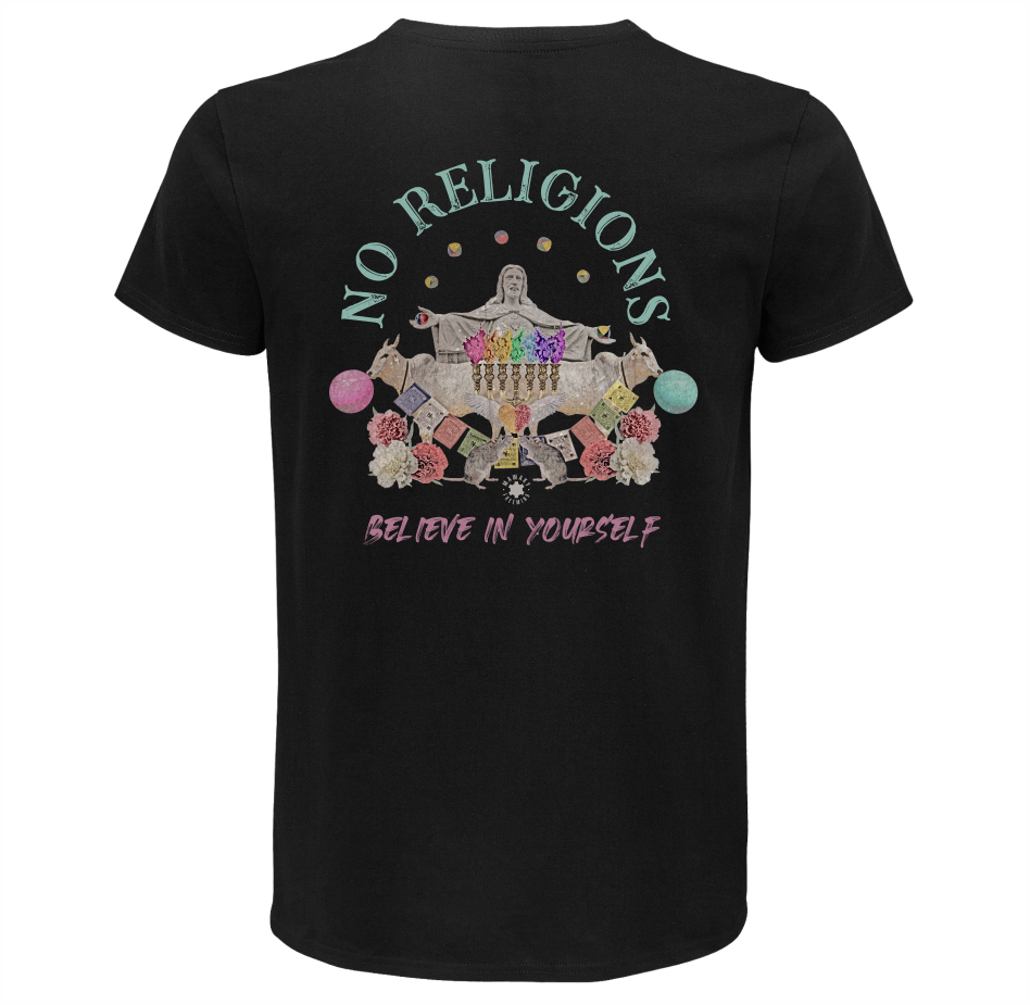 NO RELIGIONS CAMISETA