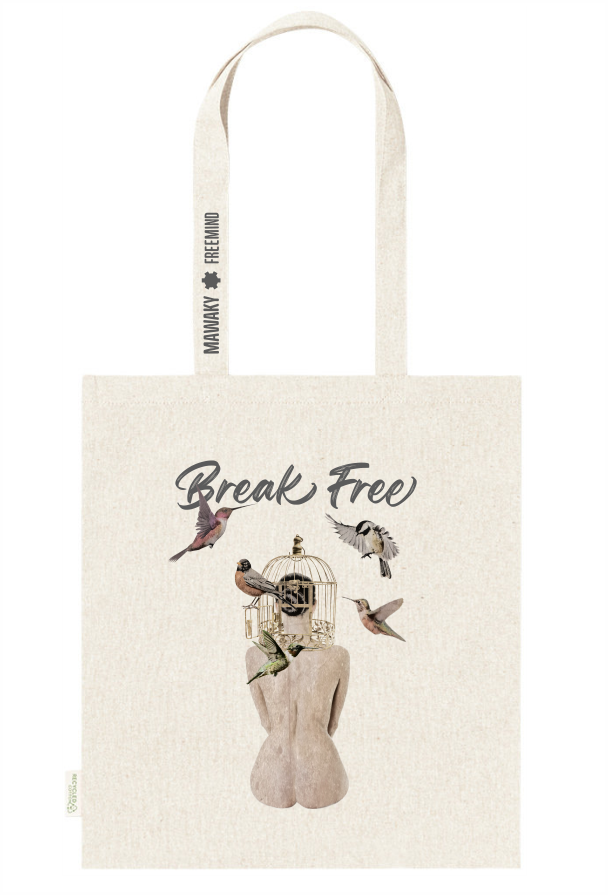 BREAK FREE TOTE BAG