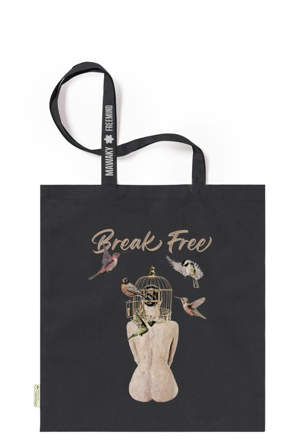 BREAK FREE TOTE BAG NEGRA BREAK FREE TOTE BAG