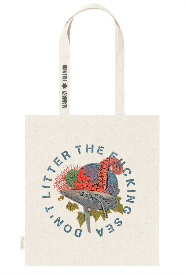 FUCKING SEA TOTE BAG