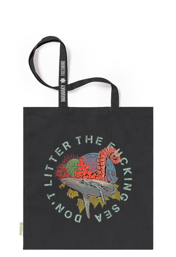 FUCKING SEA TOTE BAG